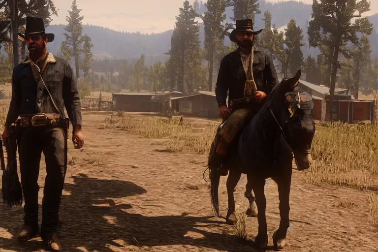 Image similar to robert trejo in red dead redemption 2
