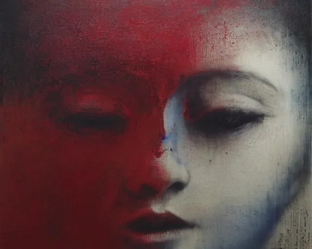 Image similar to eternal eclipse, a brutalist designed, rich deep colours, painted by guy denning, francis bacon, yoshitaka amano, sebastiao salgado, julia margaret cameron, adrian ghenie, james jean and petra cortright, part by gerhard richter, part by takato yamamoto. 8 k masterpiece.