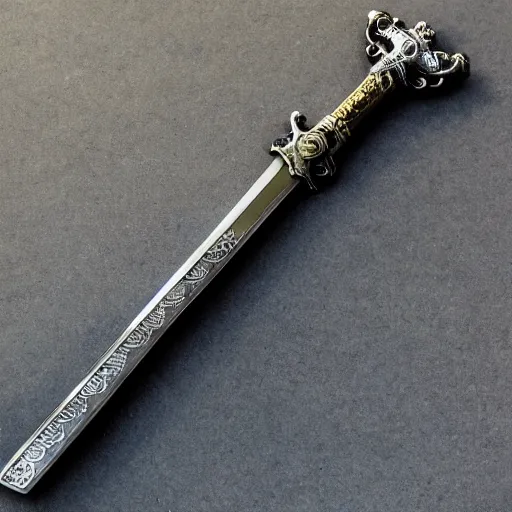 Image similar to silver sword