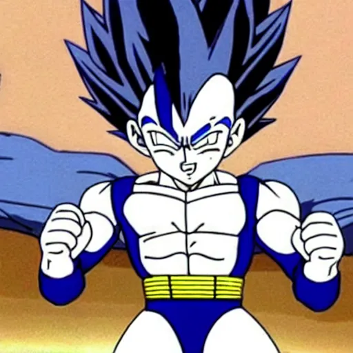 Image similar to photograph still of vegeta in blair witch project