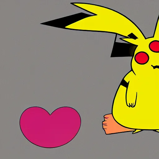 Image similar to depressed pikachu in the spongebob close - up style