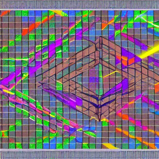 Image similar to virtual art museum in a 9 0 s video game, net art, ps 2 graphics, a computer rendering by erno rubik, liminal space!!!, hd, intricate, detailed