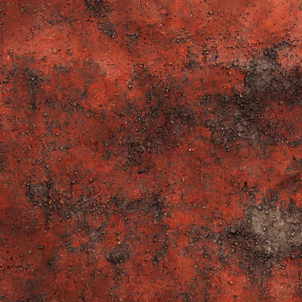 Image similar to realistic detailed 4 k rust texture