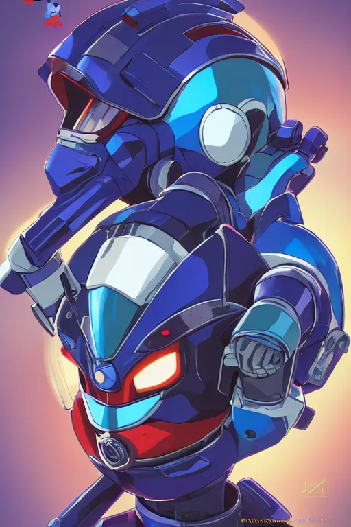 Image similar to robot ninja mask helmet megaman x zero rockman 2 0 2 2 switch game boss legacy collection fanart artsation, art gta 5 comics, behance hd by jesper ejsing, by rhads, makoto shinkai and lois van baarle, ilya kuvshinov, rossdraws global illumination ray tracing