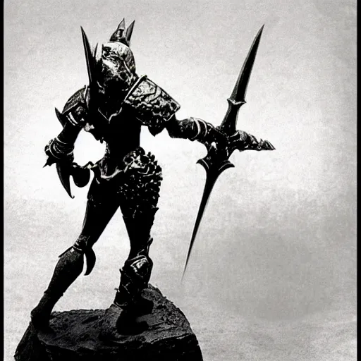 Prompt: necromancer female human knight in heroic pose,dnd, mtg,real photo by Frank Frazetta