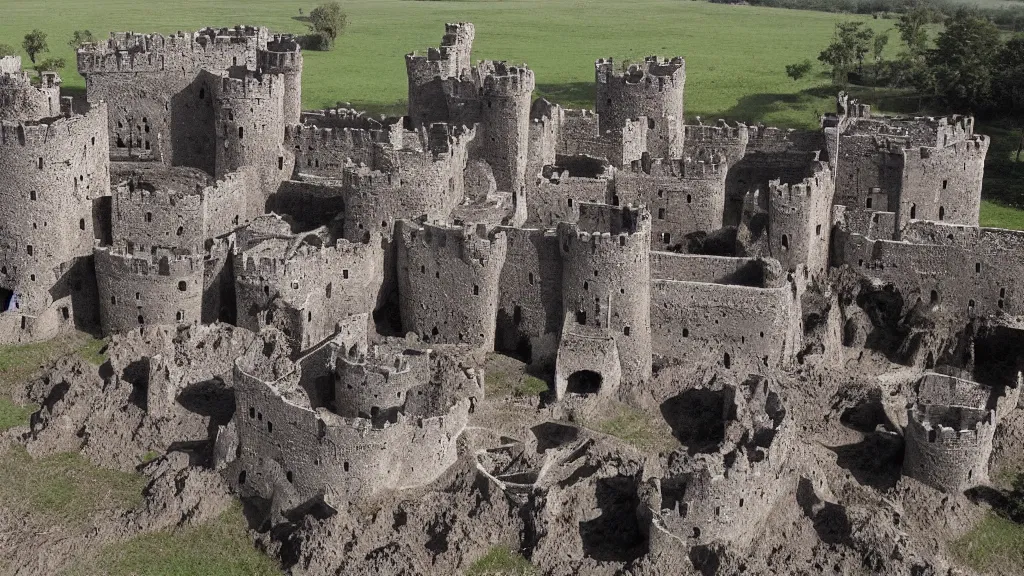 Image similar to a castle made of Mud