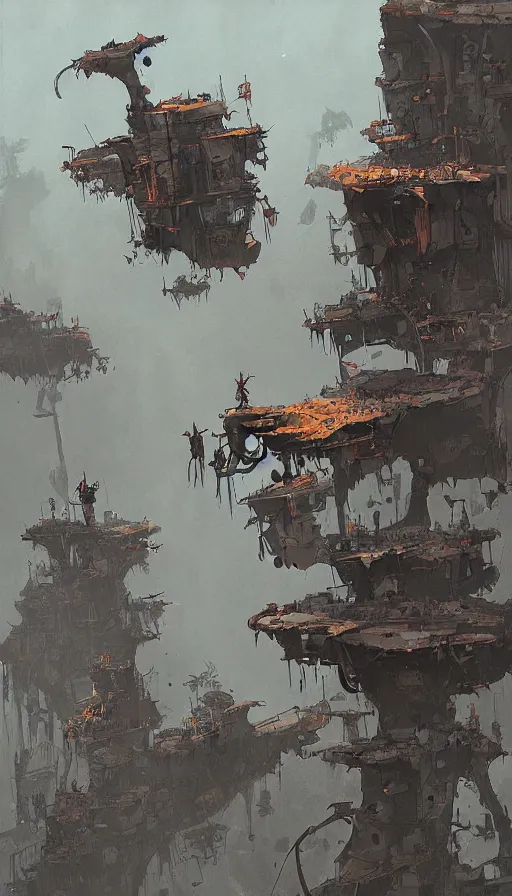 Image similar to life and death mixing together, by ian mcque