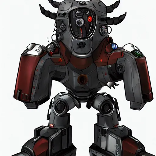 Image similar to ss 1 3 borg hound, medical mecha canine, taller than man, sharp armor, detailed maw, mawshot, visor eyes, cinematic, detailed, furry art, digital art, furaffinity, deviantart