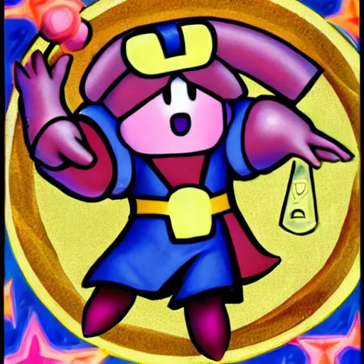 Prompt: biblically accurate kirby, high resolution photo