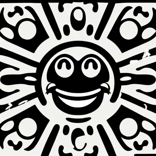 Image similar to Smiley. Vector happy face