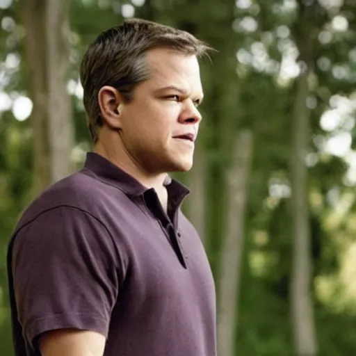 Matt Damon dog look-alike 