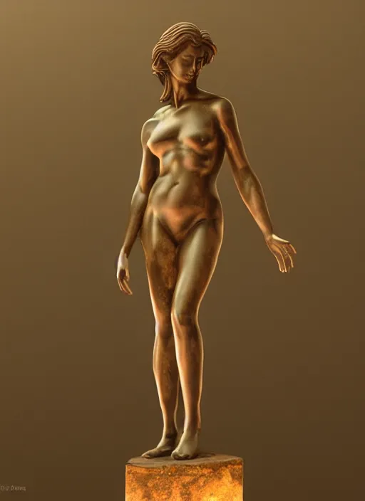 statue of venus callipygian, High definition