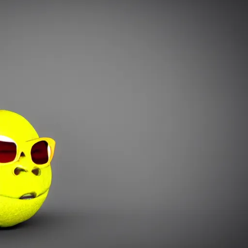 prompthunt: emoji of smile, pixar style, 3d, octane render, hd, no