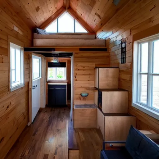 Prompt: a tiny house for gamers