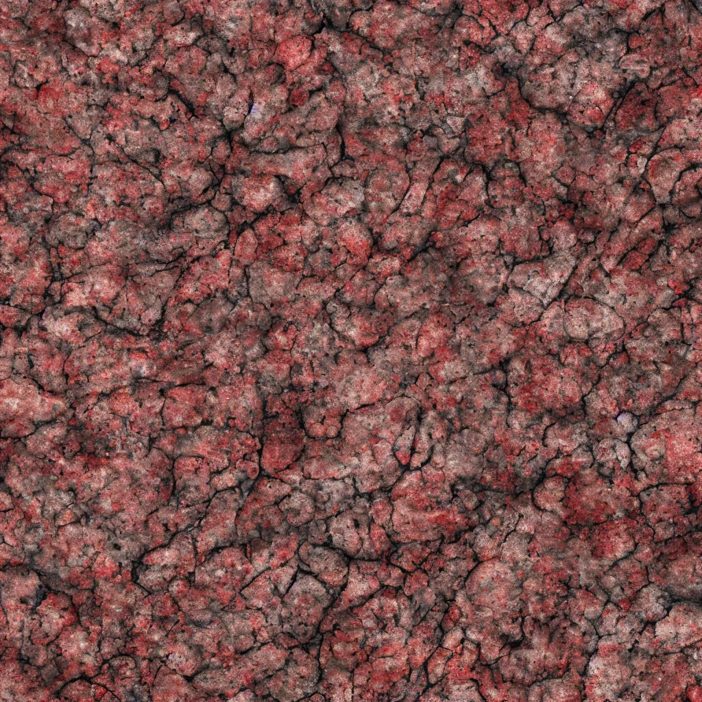 Prompt: red granite texture material, high definition, high detail, 8k, photorealistic