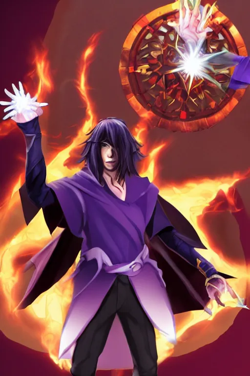 Image similar to Matthew Mercer is an all powerful sorcerer