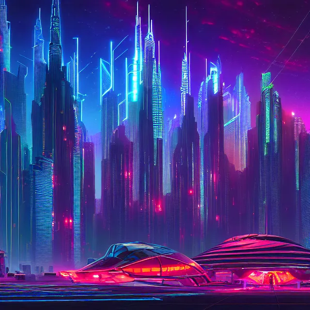 Prompt: futuristic cubes!!!!!! connected with glowing wires, centered, symmetry, painted, intricate, volumetric lighting, beautiful, rich deep colors masterpiece, sharp focus, ultra detailed, in the style of dan mumford and marc simonetti, with a clear crowded futuristic cyberpunk dubai city in the background, astrophotography