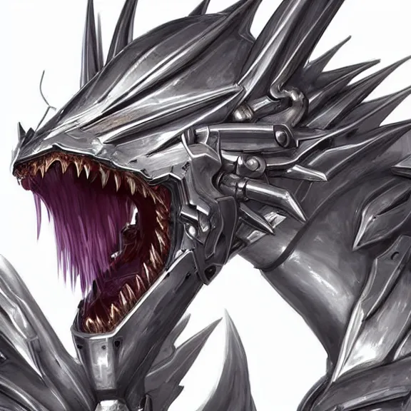 Prompt: detailed maw shot of a gigantic goddess elegant beautiful stunning anthropomorphic hot robot mecha female dragon, swallowing a human no issue , with sleek silver metal armor and cat ears, OLED visor over eyes, the human disappearing into the maw , food pov, prey pov, micro pov, vore, digital art, mawshot, dragon vore, dragon maw, furry art, high quality, 8k 3D realistic, macro art, micro art, Furaffinity, Deviantart, Eka's Portal, G6