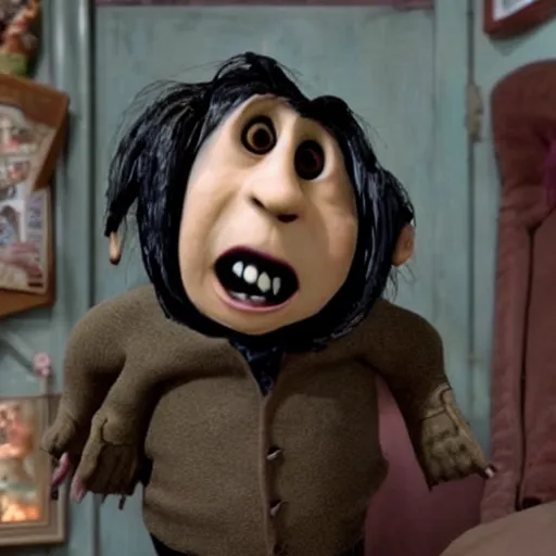 Prompt: A still of Danny Devito in Coraline