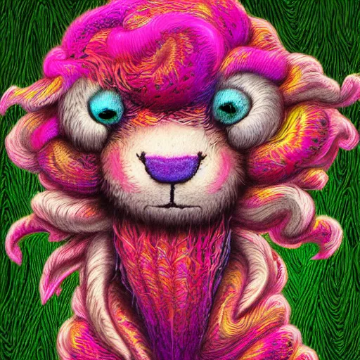 Image similar to romantic cute wooly hyperbeast by Brock Hofer