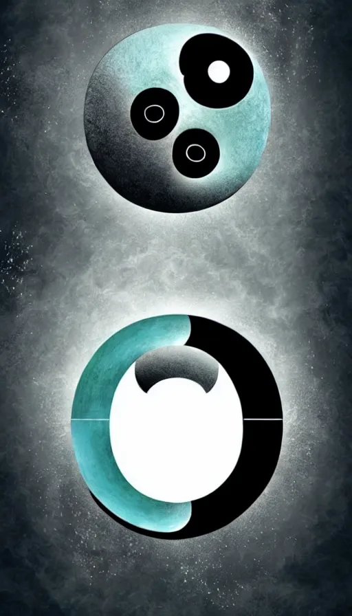 Image similar to Abstract representation of ying Yang concept, from Guild Wars