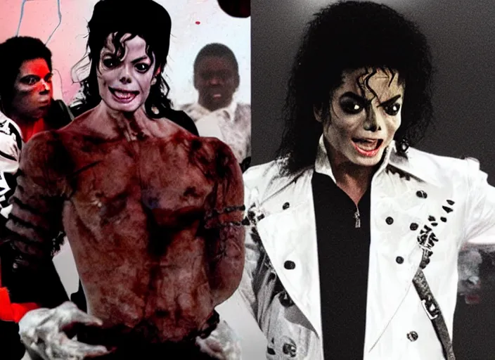 Image similar to scary Michael Jackson
