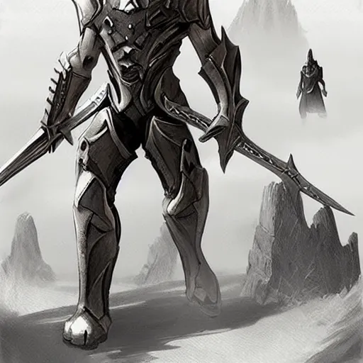 Image similar to infinity blade concept art