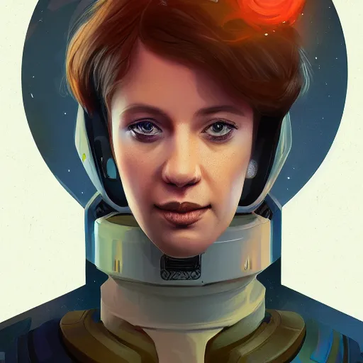 Prompt: portrait of a space gobin. artstation, concept art, illustration,