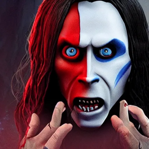 Prompt: jared leto as morbius in fortnite