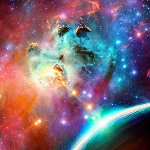 Image similar to beautiful nebula planets galaxy space coheed and cambria