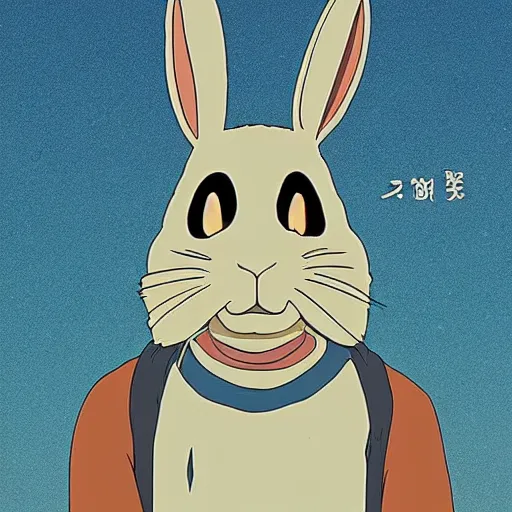 Image similar to a rabbit in the movie Spirited Away