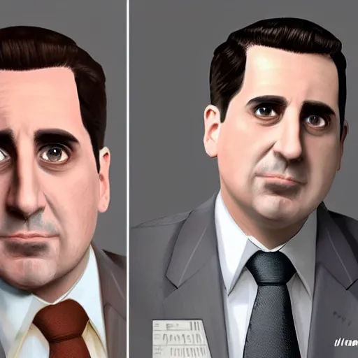 Prompt: michael scott from the office as a turkish man, photorealistic
