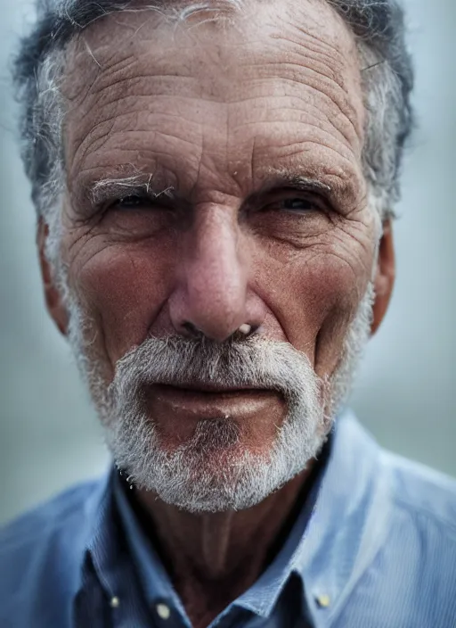 Image similar to closeup portrait of ed azner, depth of field, zeiss lens, detailed, symmetrical, centered, fashion photoshoot, by annie leibovitz and steve mccurry, david lazar, jimmy nelsson, breathtaking, 8 k resolution, extremely detailed, beautiful, establishing shot, artistic, hyperrealistic, beautiful face, octane render