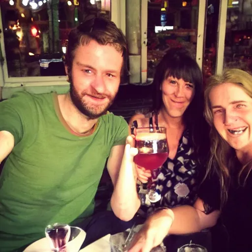 Image similar to having a drink with Jon and Becky I'm Prenzlauer berg