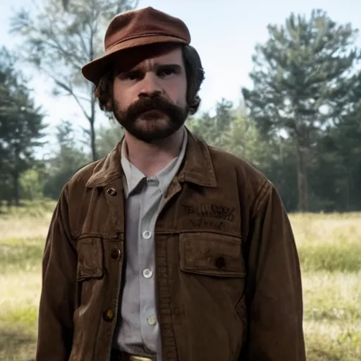 Prompt: Jim Hopper, stranger things