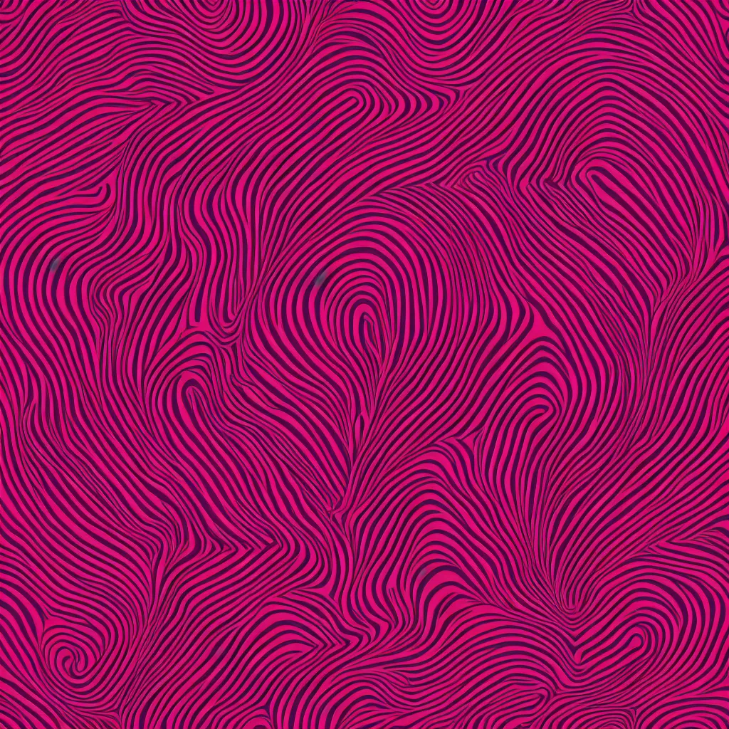 Image similar to seamless red and purple symmetric wave texture, 4k