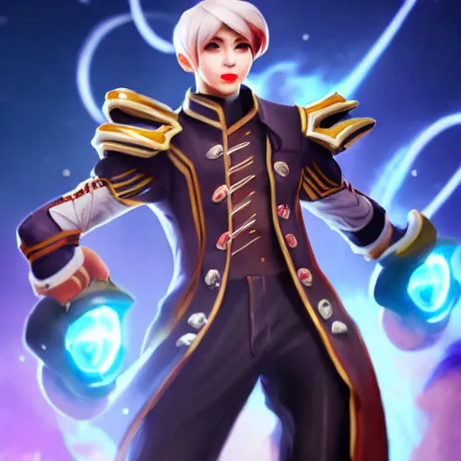 Image similar to a member of the band exo as a mobile legends hero, full - frame, character design, 8 k, high definition, extremely detailed,