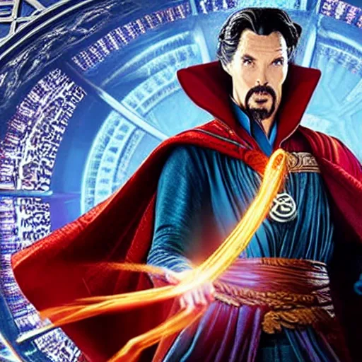 Prompt: doctor strange in greek mythology 4 k