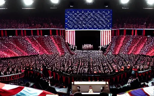 Image similar to 45th united states president kanye west’s inauguration at the capitol building, tv broadcast, january 2021