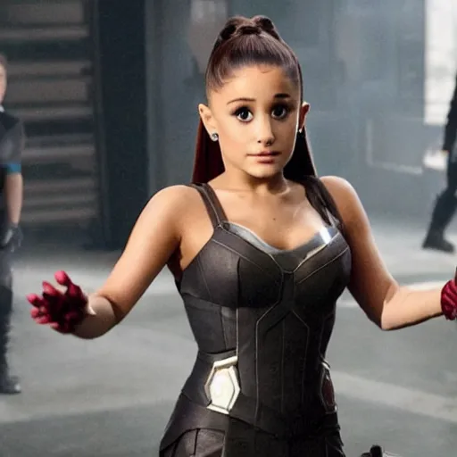 Image similar to ariana grande in the film avengers