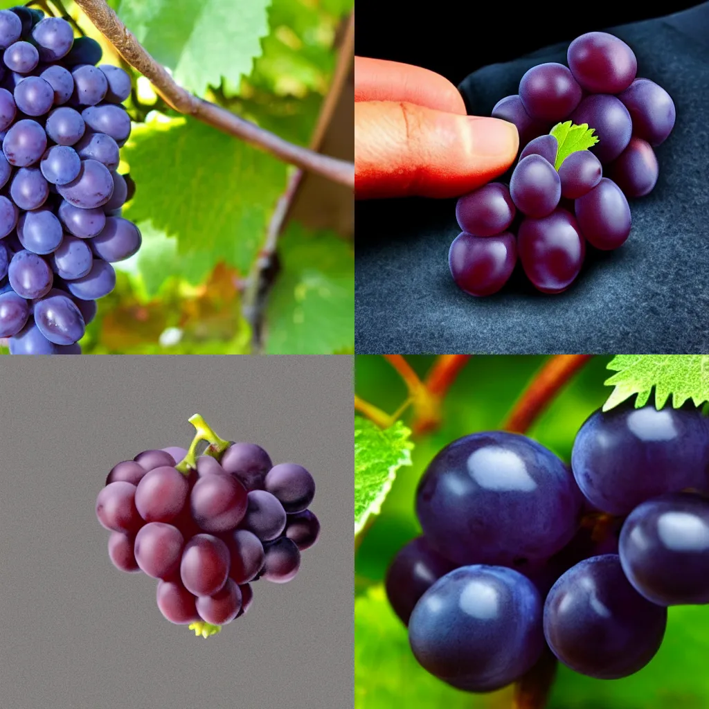 Prompt: a single grape that is also a hidden camera the camera is also a grape, photo realistic, camera, video camera, grape camera