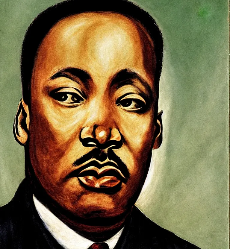 Image similar to martin luther king, jr. by el greco.