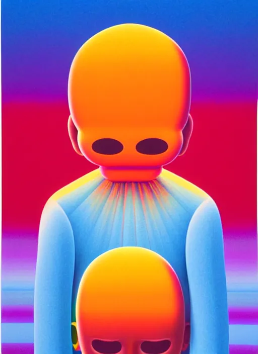 Image similar to ghost by shusei nagaoka, kaws, david rudnick, airbrush on canvas, pastell colours, cell shaded, 8 k