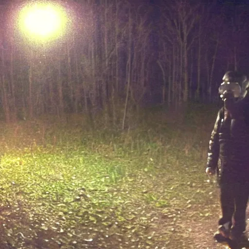 Image similar to Walter White Caught on trail Cam during Night