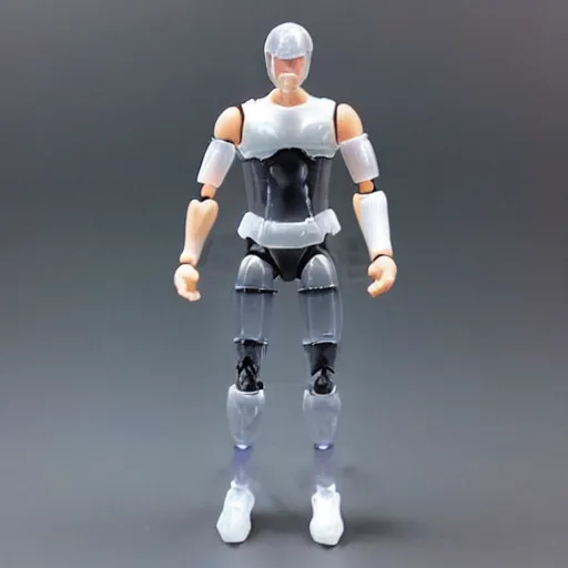 Image similar to bootleg action figure with transparent plastic package