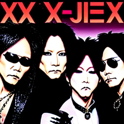 Prompt: x japan cover art