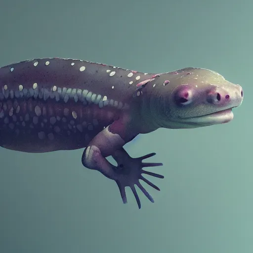 Image similar to a closeup shot of an axolotl, dramatic lighting, cinematic, extremly high detail, photorealistic, cinematic lighting, artstation