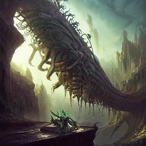 Image similar to alien art web sharp focus hyper realism intricate details matte painting fantasy by andreas franke, greg rutkowski, james christensen, john stephens, rhads, peter mohrbacher, tristan eaton, android jones