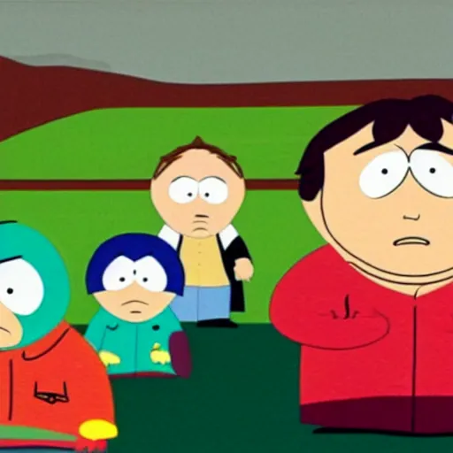 Prompt: Ben Stiller appearance on South Park