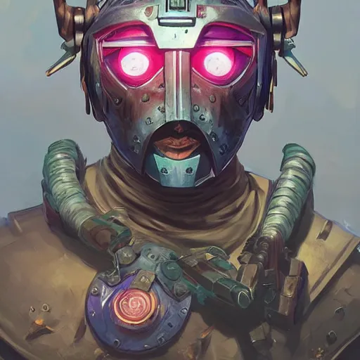 Image similar to cyberpunk viking helmet mask warrior goddess robot ninja fantasy, art gta 5 cover, official fanart behance hd artstation by jesper ejsing, by rhads, makoto shinkai and lois van baarle, ilya kuvshinov, ossdraws